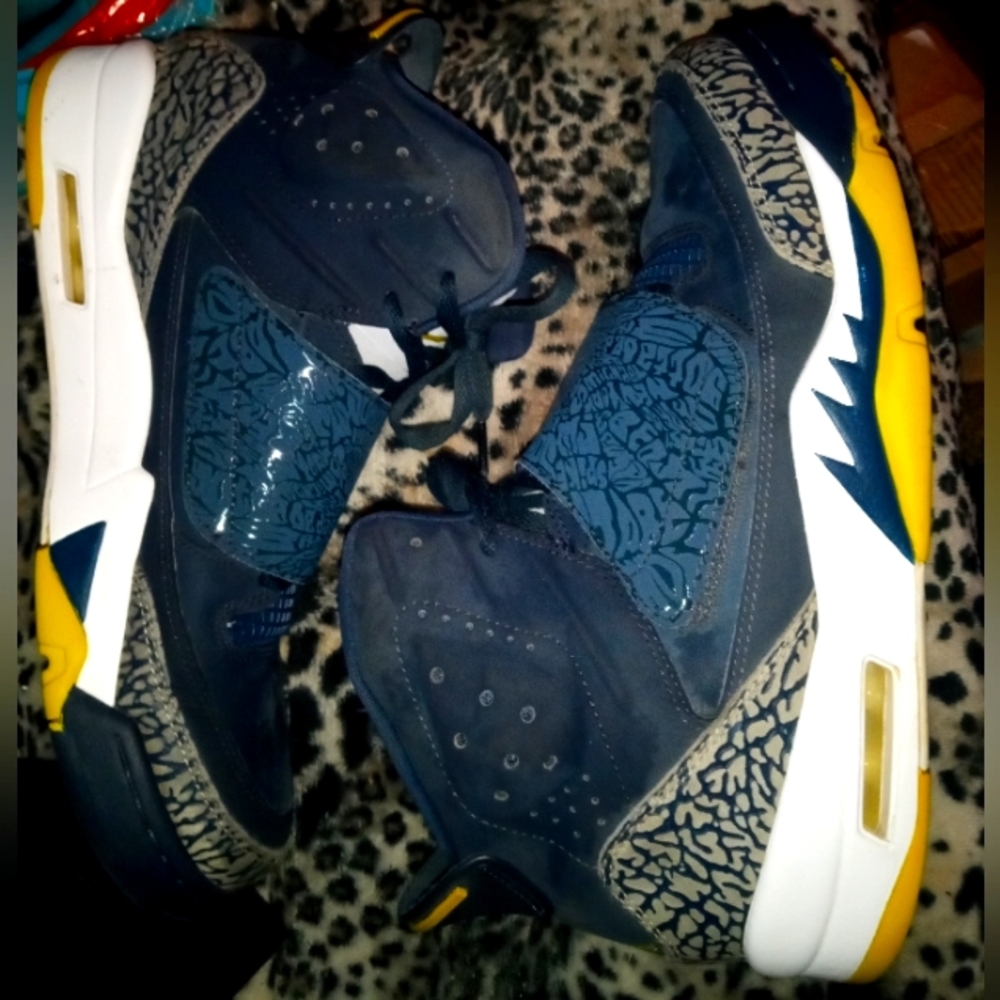 Jordan Son Of Mars GS 'Armory Navy' Michigan Wolverines